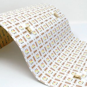 Honeycomb Flexible RGBW LED Backlight Sheet for behind Stone and Glass, 24V RGBW (4000K)